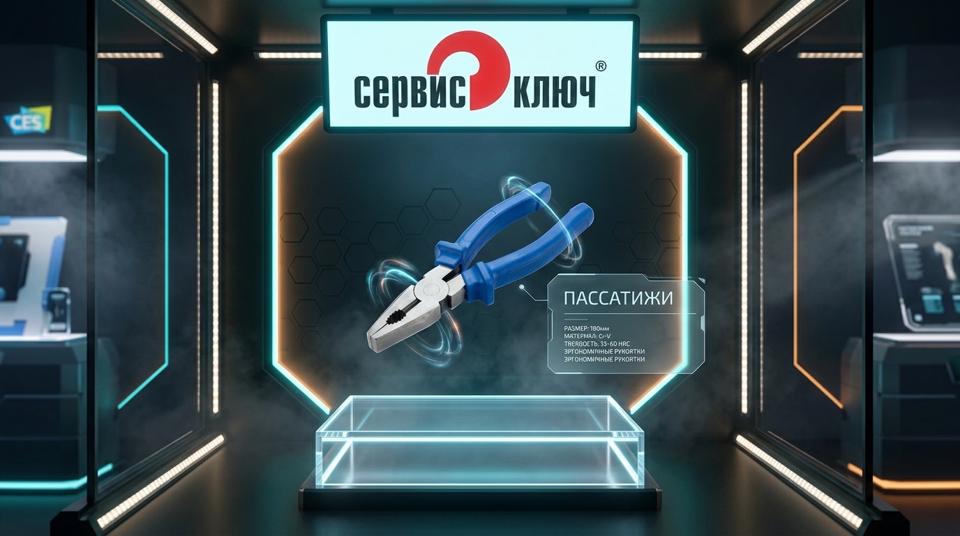 Пассатижи Сервис Ключ